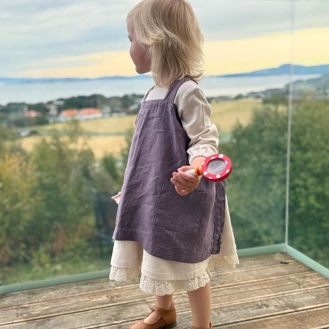 Hovedbilde Linforkle til barn - Fra str. 2-10 år