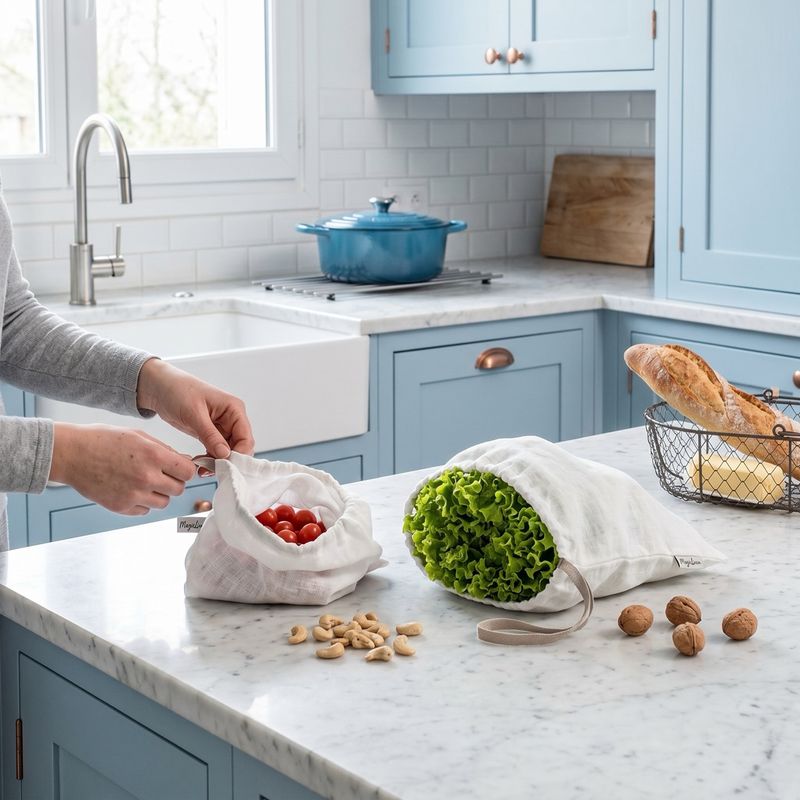 Linposer til Frukt og Grønnsaker (2-pk) | MagicLinen