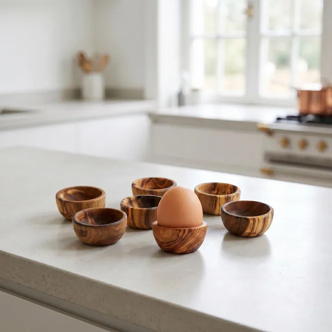 Hovedbilde Piccolo Eggeglass (6-pk) - Oliventre