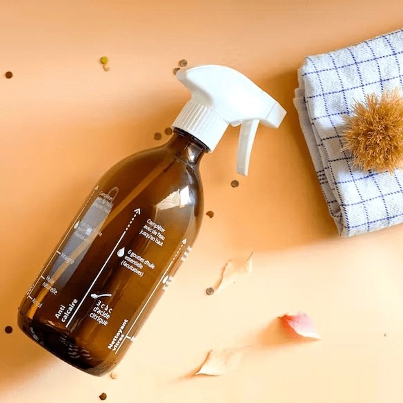 Sprayflaske til DIY-rengjøringsmiddel (500 ml)