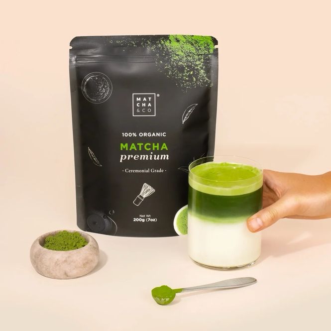 Hovedbilde Premium Matchapulver - Økologisk (200 g) | Matcha & Co