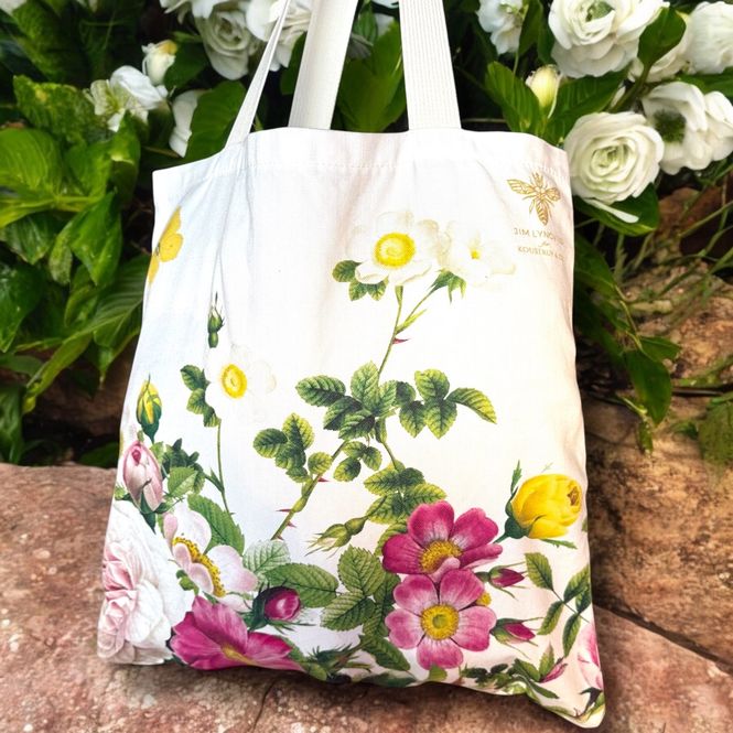 Bilde av Rose Flower Garden Tote Bag