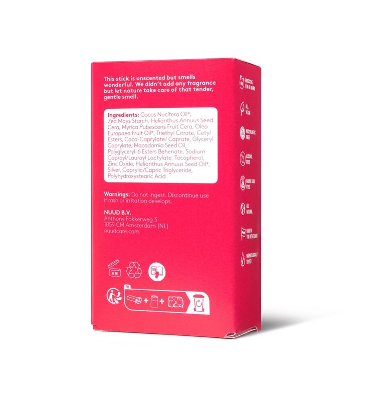Nuud The Stick - Naturlig deodorant