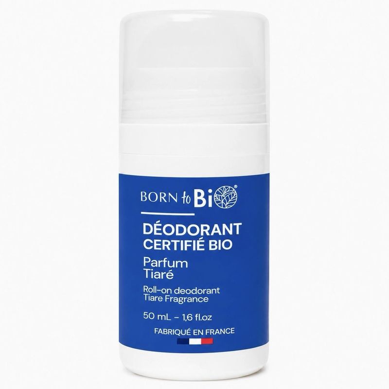 Naturlig Roll-On Deodorant - Tiaréblomst | Born to Bio