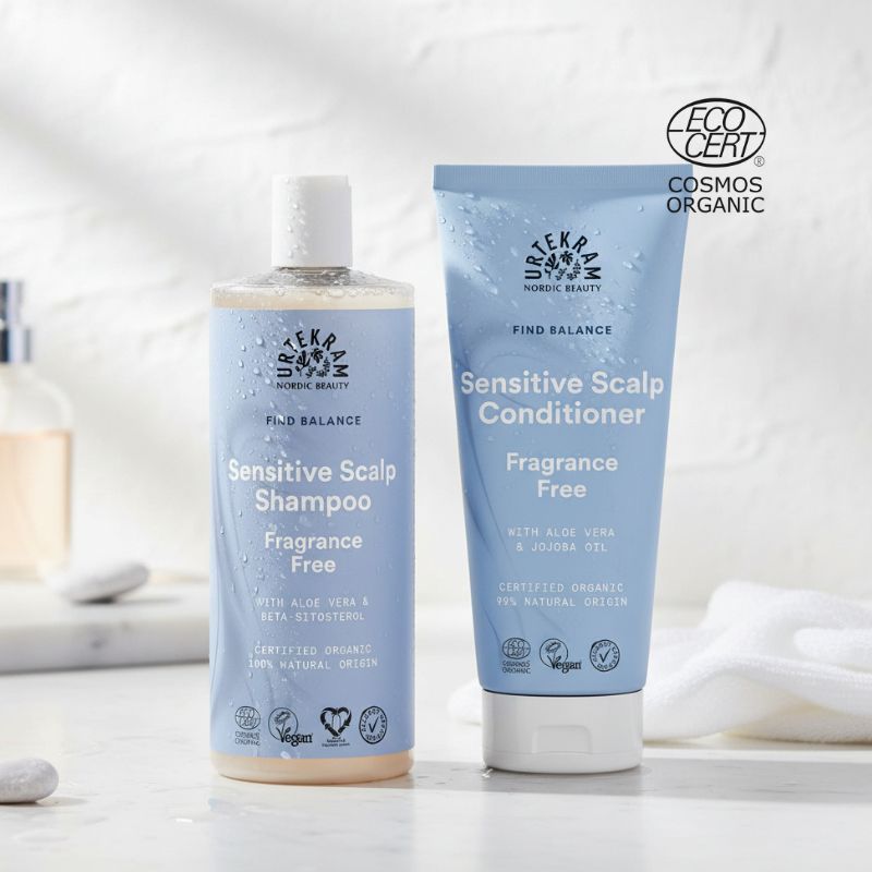 Parfymefri Sjampo og Balsam (2-pk) | Urtekram 