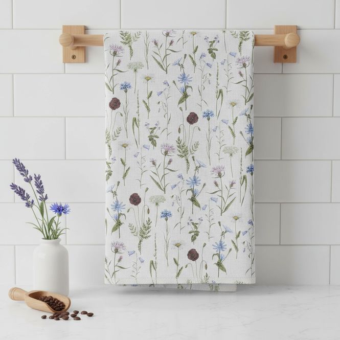 Hovedbilde Hedgerow kjøkkenhåndkle - Økologisk Bomull 
