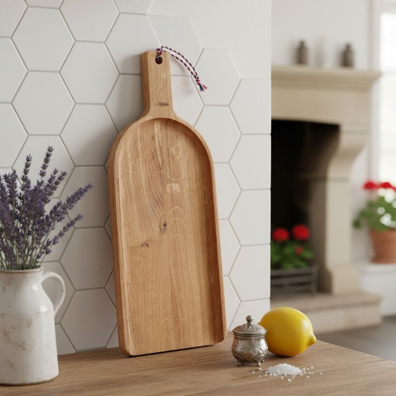 Serveringsfjøl i Eiketre - Pelle Midi