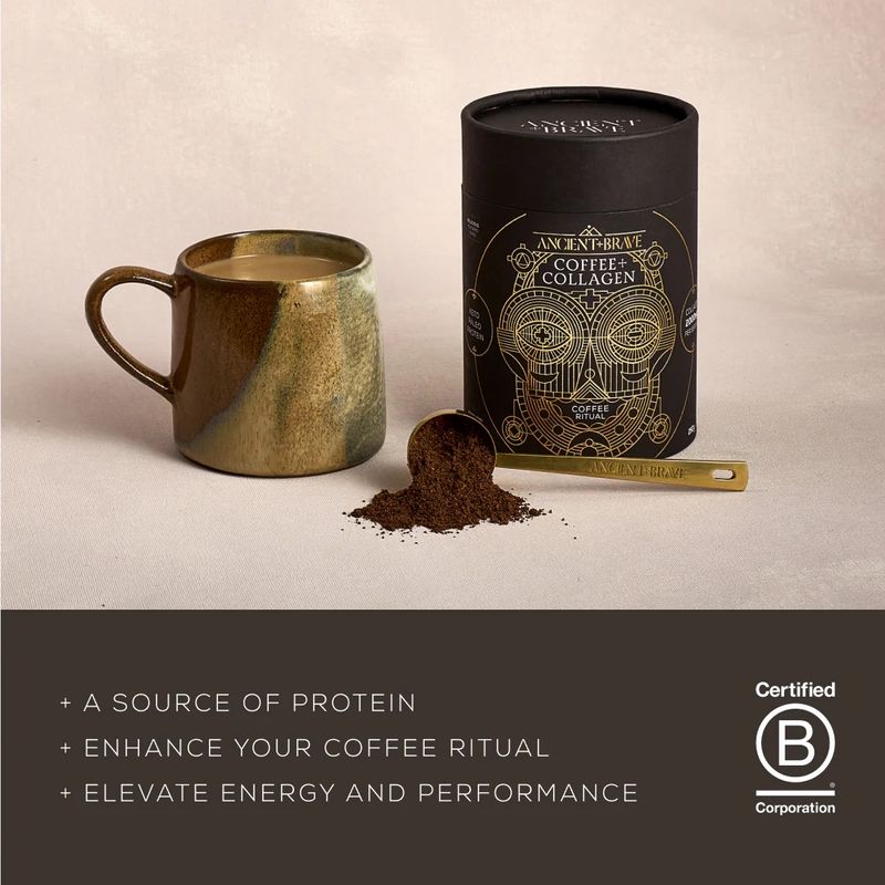 Organic Coffee + Collagen (250 g) | Ancient + Brave