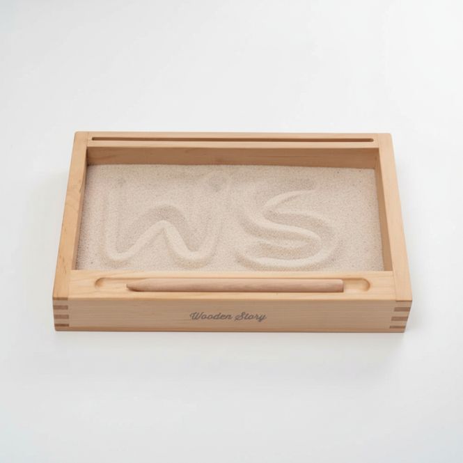 Hovedbilde Skrivebrett med Sand | Wooden Story