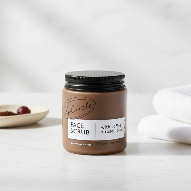 Hovedbilde Ansiktsskrubb m/Kaffe og Sitrus