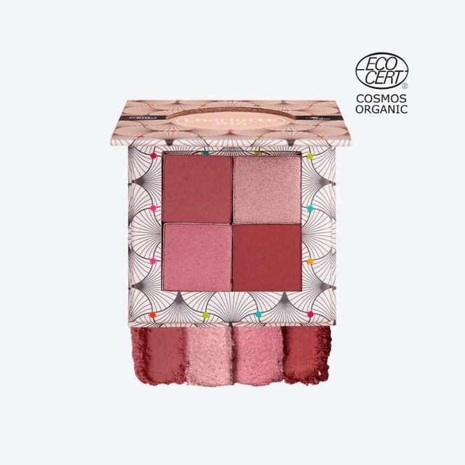 Hovedbilde Organic Eyeshadow Palette - Girly | Charlotte Bio