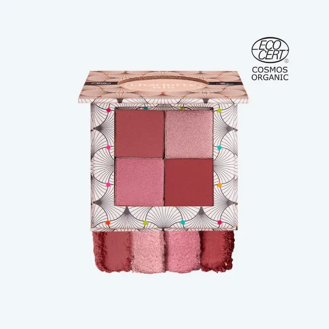 Hovedbilde Organic Eyeshadow Palette - Girly | Charlotte Bio
