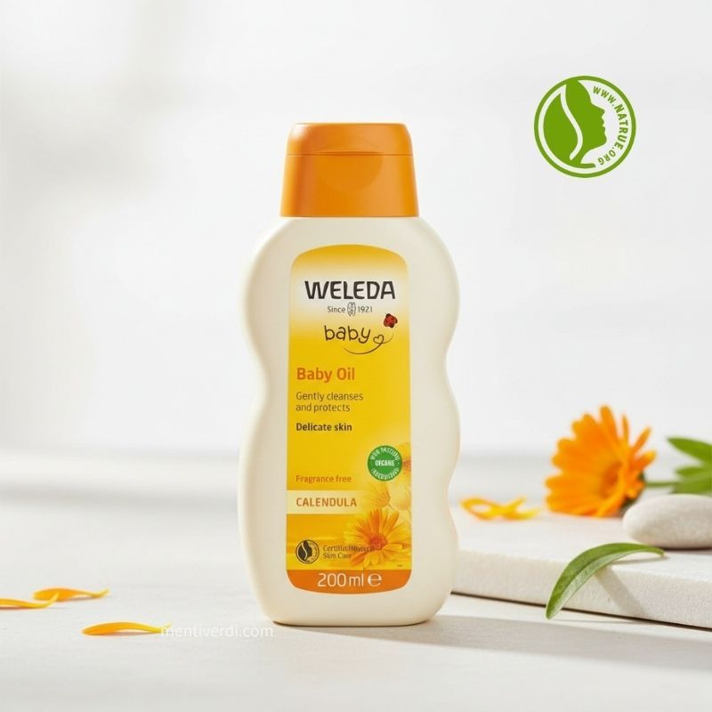 Weleda Calendula Baby Oil - Uparfymert (200 ml)