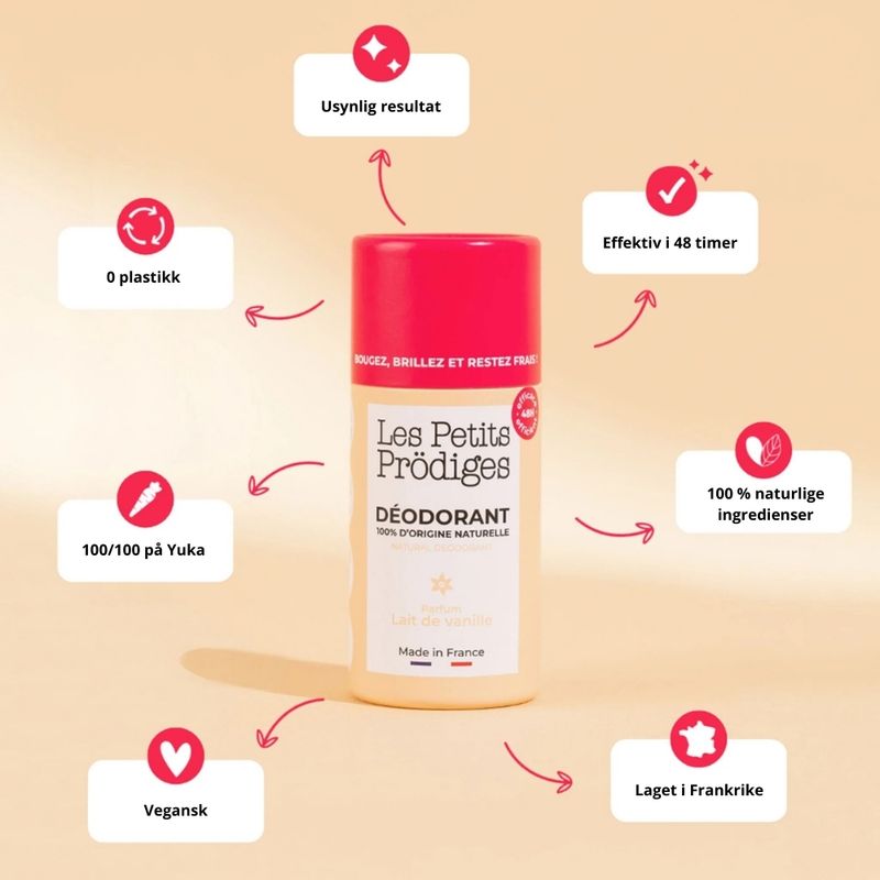Naturlig deodorant - Vanilje