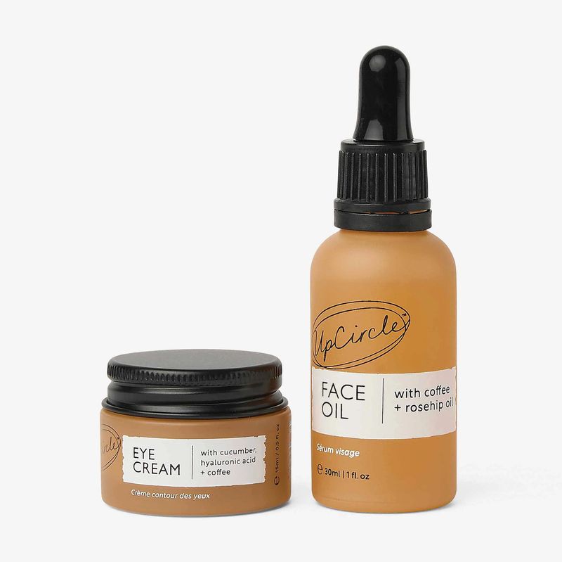 Skincare Duo - Eye Cream & Face Oil Caffeinated Spa